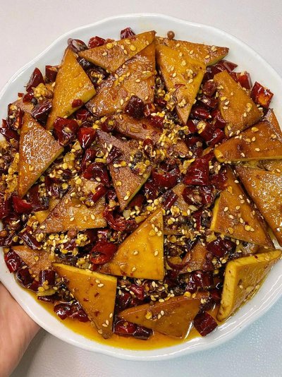 麻辣豆腐乾