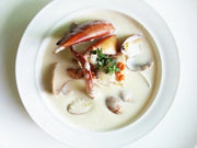 焗酥皮海鮮濃湯