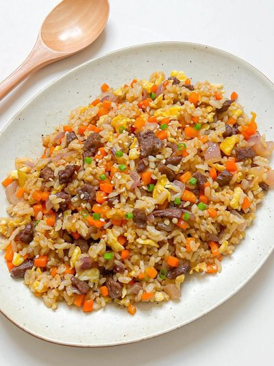 生炒牛肉飯