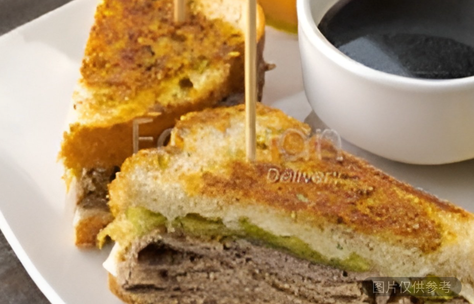 酵母融化三明治