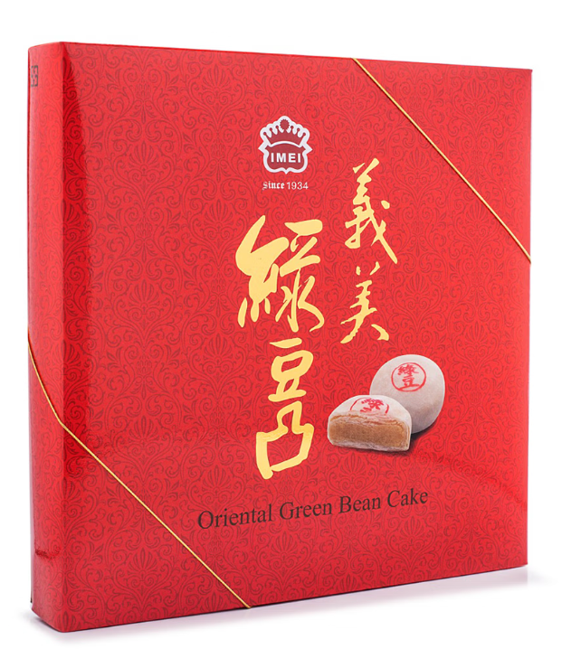 義美 綜合綠豆凸禮盒 綠豆凸6個+麻薯綠豆凸3個