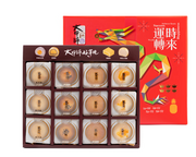 大甲師 好預兆 時來運轉 芋頭酥月餅禮盒 12枚