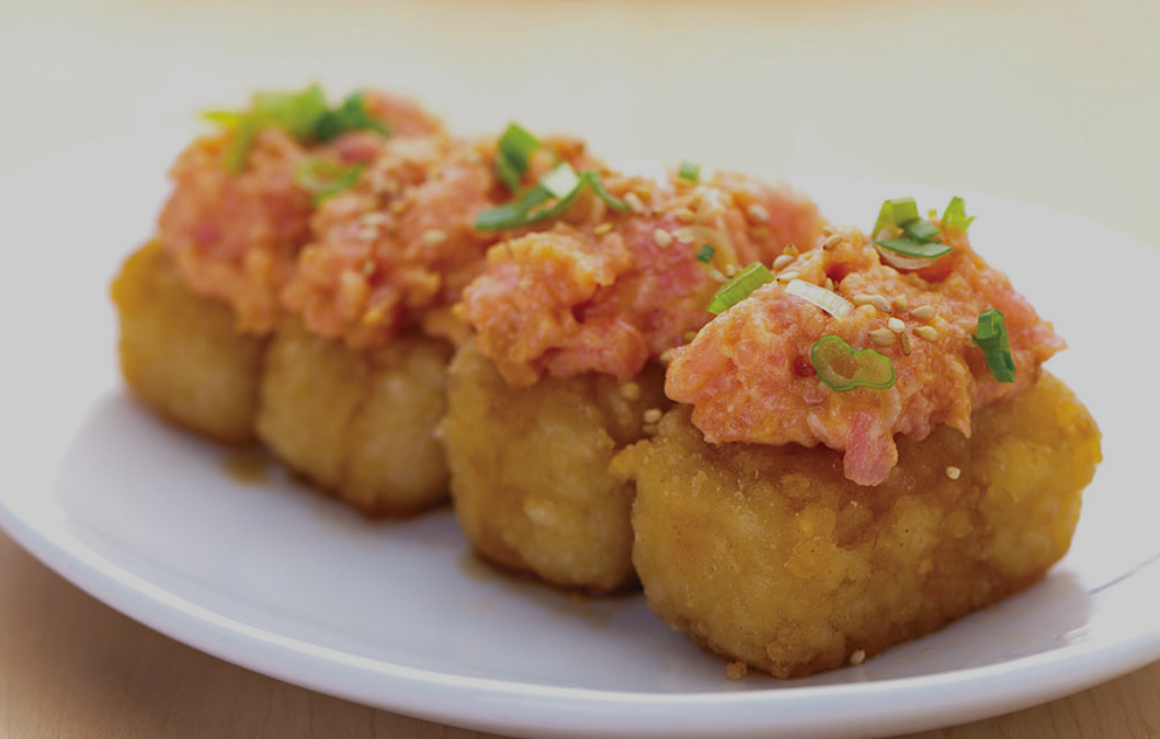 辣吞拿魚火山捲 4pcs