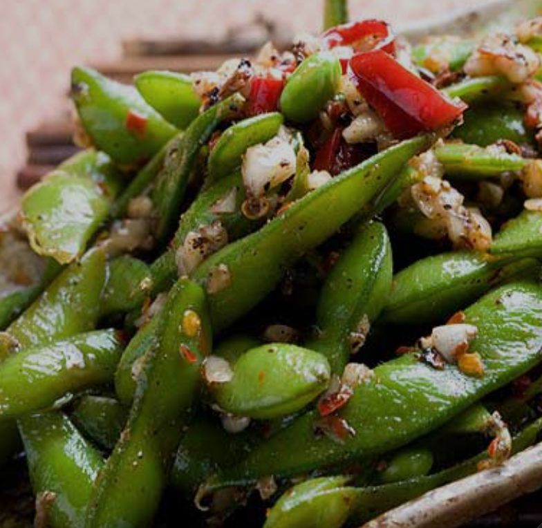 蒜香枝豆