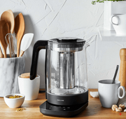 德國 雙立人 玻璃電水壺 1.7 公升 / 黑色