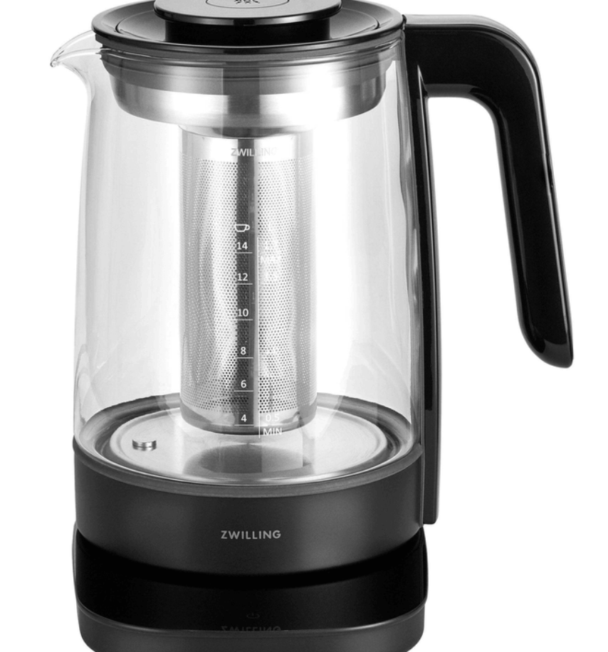 德國 雙立人 玻璃電水壺 1.7 公升 / 黑色