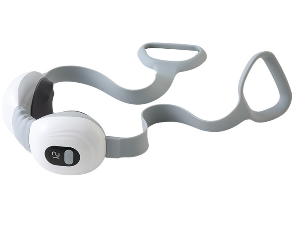 美國 法提娜 【模擬人按摩手感 3檔恆溫熱敷】頸椎按摩器多功能肩頸斜方肌疏通按摩儀家用充電便攜式頸部按摩儀1台