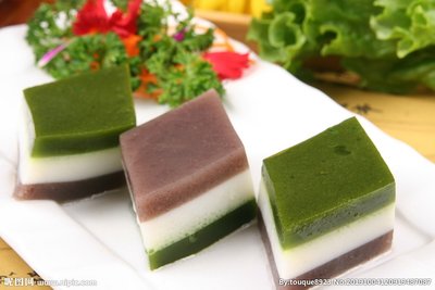 綠茶紅豆糕（3個）