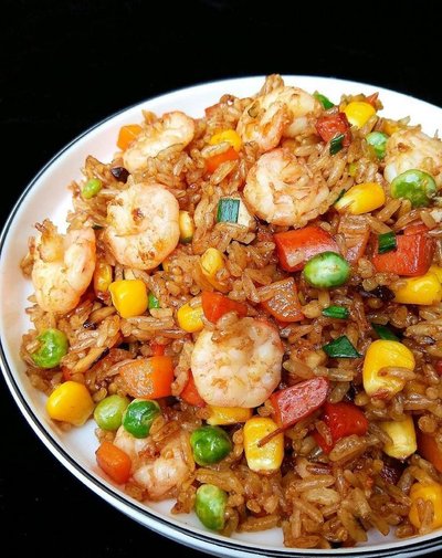 日式魚子海鮮炒飯