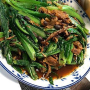 豆豉鯪魚炒A菜