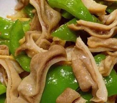 尖椒炒豬肚