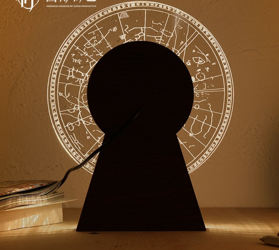 中國國家博物館 國家博物館 國博鬥轉星移星空燈 氛圍感小夜燈 伴手禮 生日禮物 1 個裝