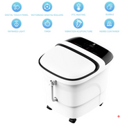 MASAG A30豪華自動款多功能按摩足浴桶 觸控式液晶面板控制器 加深設計 電動滾輪洗腳桶 紅外線燈附氧氣泡泡 足部水療與放鬆保養泡腳桶