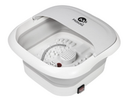 MASAG 折疊式足部水療按摩器 MASAG足浴按摩器 自動加熱型 可折疊泡腳桶 便攜式旅行洗腳盆 緩解疲勞和身體壓力的理想禮物