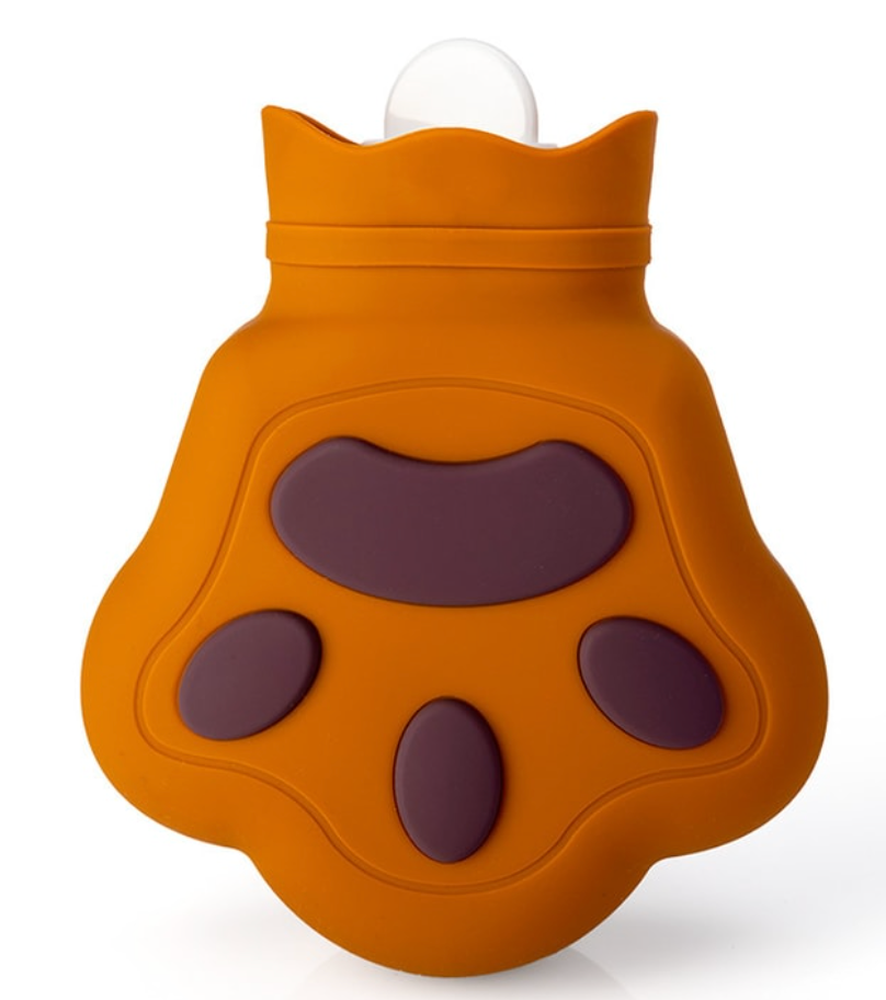 尚官 熊掌暖寶寶 白色/個 迷你隨身 熱敷暖肚子 可微波爐加熱 注水熱水袋