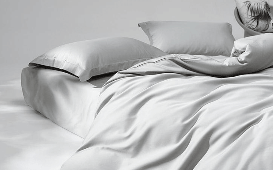 Lullabuy 溯然本真 純棉床上三件套居家床品(床單*1+被套*1+枕頭套*1) Twin Size/Double Size/ Queen Size/ King size 十種顏色可選