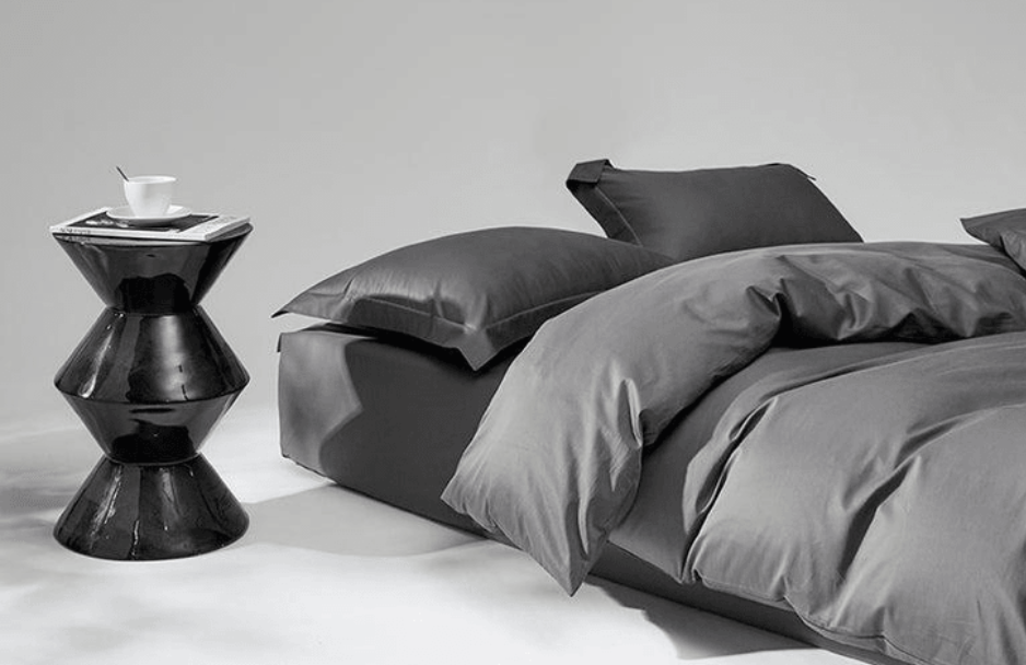 Lullabuy 溯然本真 純棉床上三件套居家床品(床單*1+被套*1+枕頭套*1) Twin Size/Double Size/ Queen Size/ King size 十種顏色可選