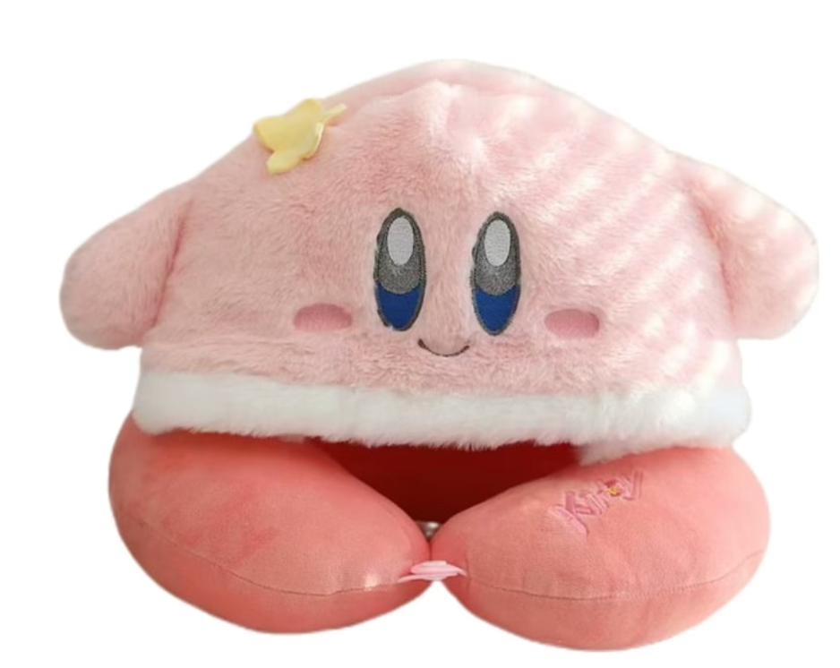 FOXTAIL 護頸枕便攜連帽頸枕 辦公室午睡枕頭卡通U型枕