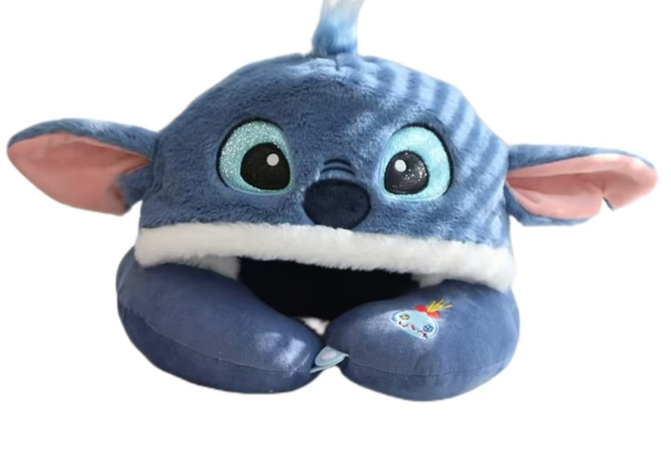 FOXTAIL 護頸枕便攜連帽頸枕 辦公室午睡枕頭卡通U型枕