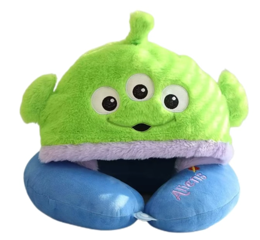 FOXTAIL 護頸枕便攜連帽頸枕 辦公室午睡枕頭卡通U型枕