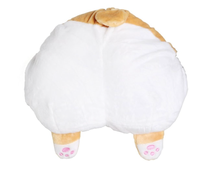 Petorama 柯基屁屁超軟毛絨絨可收納空調毯/枕頭/暖手抱枕 #多功能三合一#