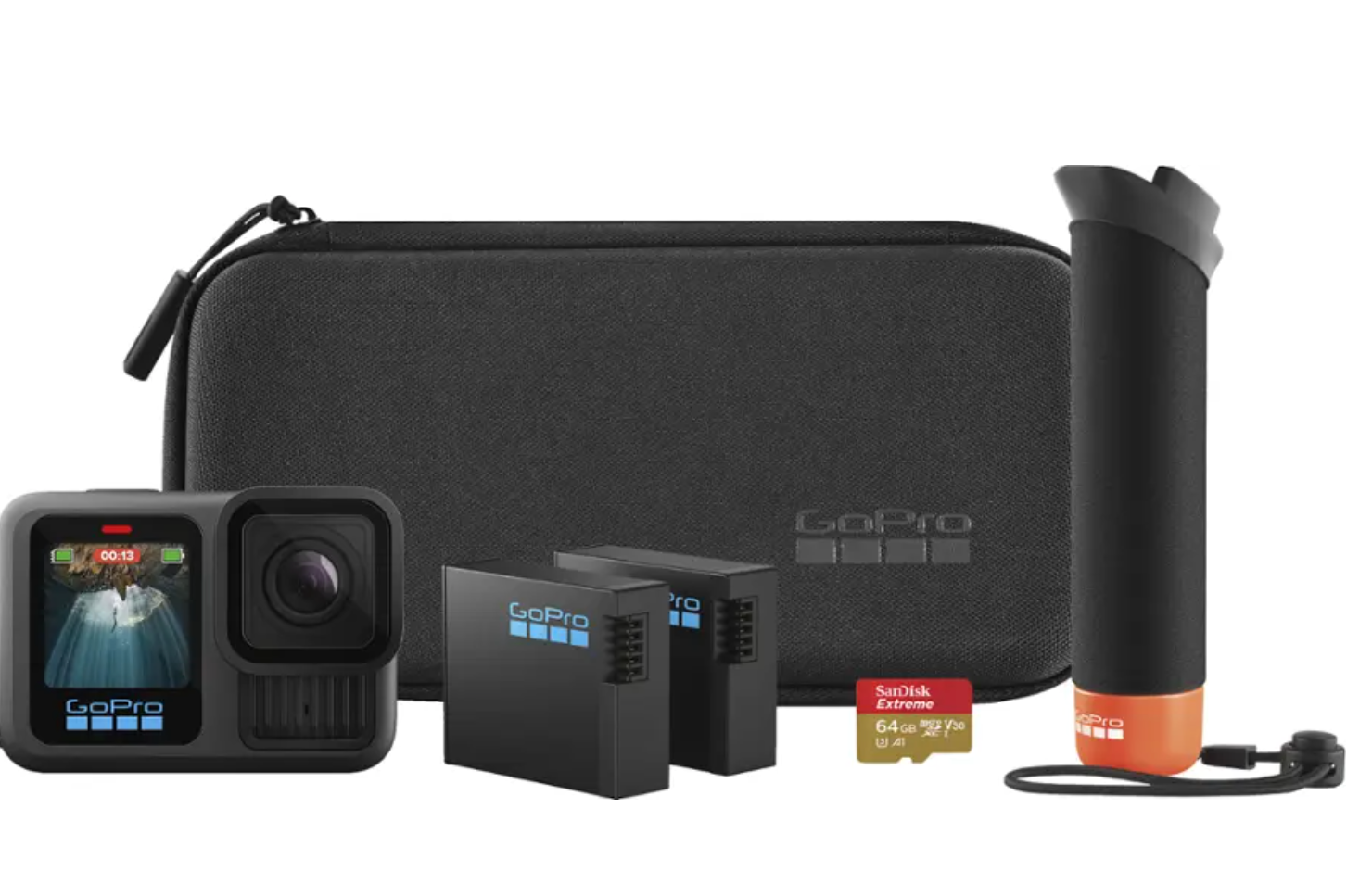 GoPro - HERO13 Black Action Camera Bundle - 運動相機 黑色