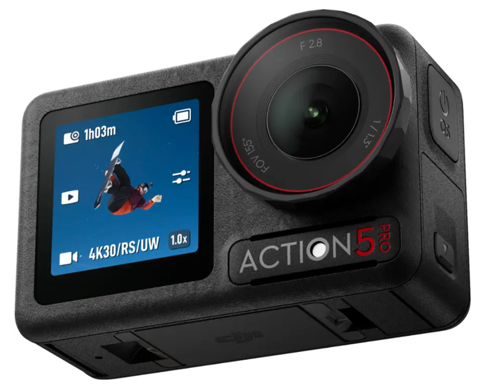 DJI - Osmo Action 5 Pro 4K Action Camera Standard Bundle - 黑色運動相機 多場景應用 極限運動