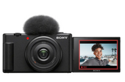 Sony - ZV-1F 影片部落格相機（內容創作者和部落客專用）- 黑色