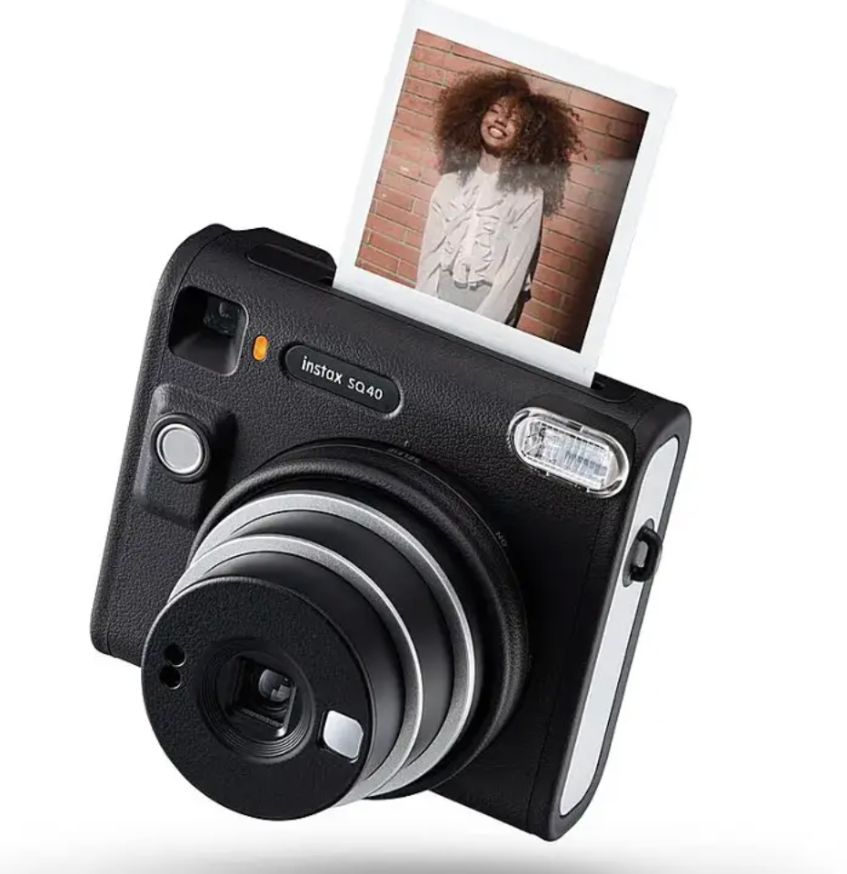 富士 - instax SQUARE SQ40 即時列印相機 - 黑色
