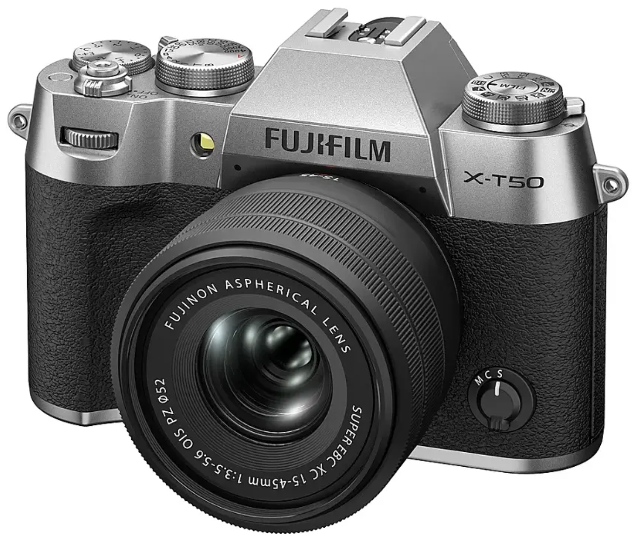 富士 - X-T50 無反光鏡相機（搭配 XF16-50MMF2.8-4.8 R LM WR 鏡頭）- 銀色