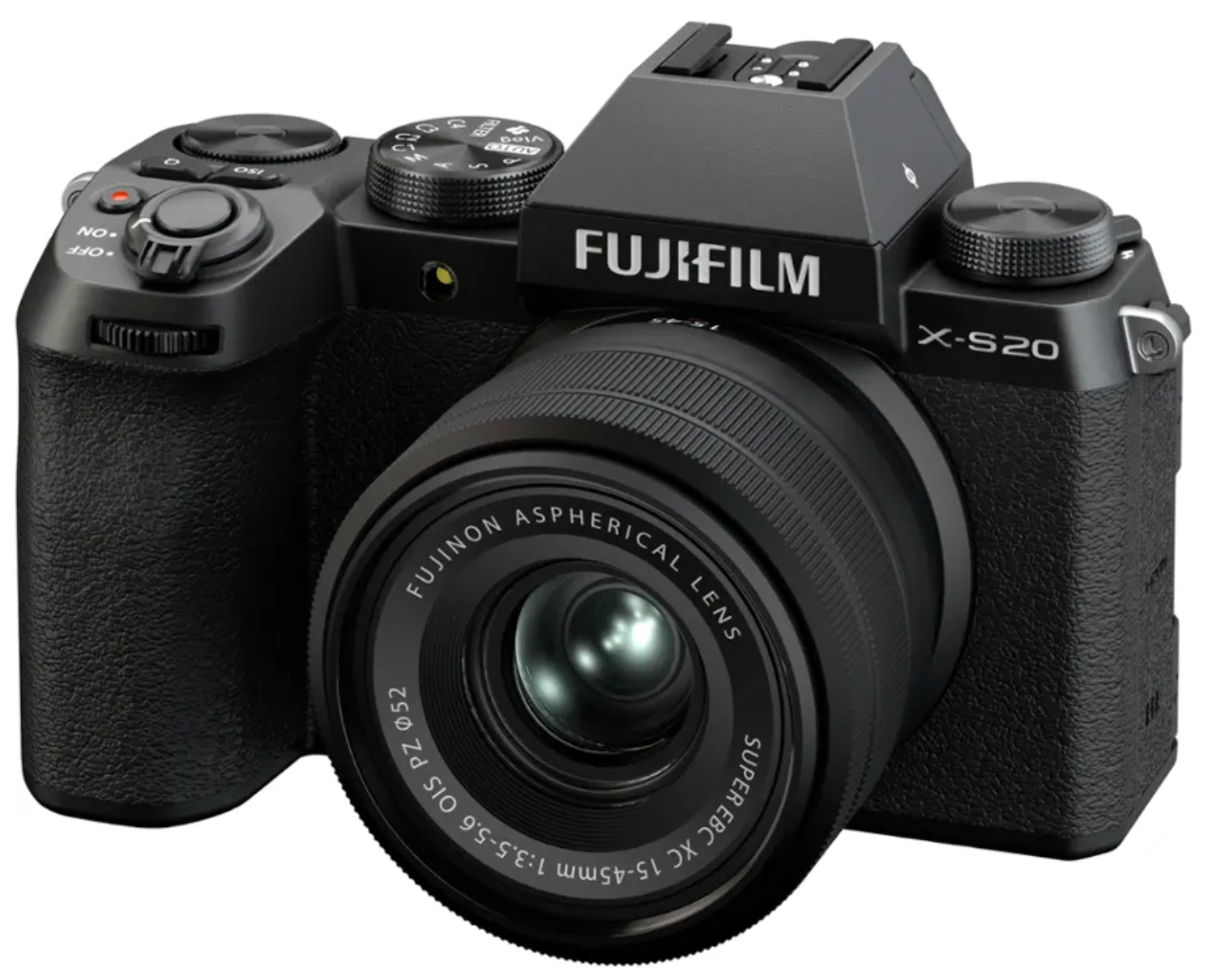 富士 - X-S20 無反光鏡相機與XC15-45mm鏡頭套裝（黑色）