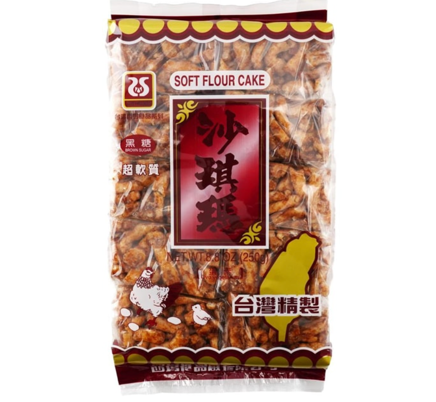 台灣西塢 沙琪瑪 250g香芋/芝麻/海苔/黑糖/綠茶