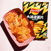 台灣版LAY'S樂事 洋芋片 韓式濃鬱辛拉麵口味 59.5g【魷魚遊戲聯名限定】