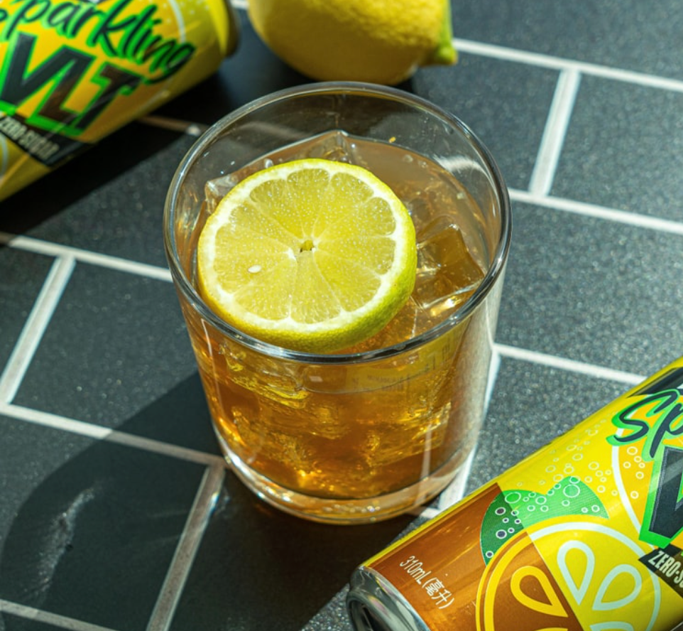 【新品上市】香港VITA維他 0糖氣泡檸檬茶 310ml*6罐 【無糖低卡】