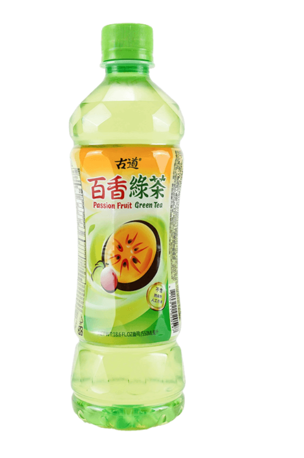 台灣古道 百香綠茶 550ml