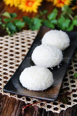 綠茶芝麻糍（3個）