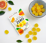 韓國LOTTE樂天 ZERO無糖柚子果凍軟糖 40g *5【5份超值裝】【低卡低脂0蔗糖】【清新柑橘香 酸甜解膩】