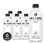 元氣森林 外星人電解質水 荔枝海鹽 500ml*6瓶【超值裝】【0糖0卡】