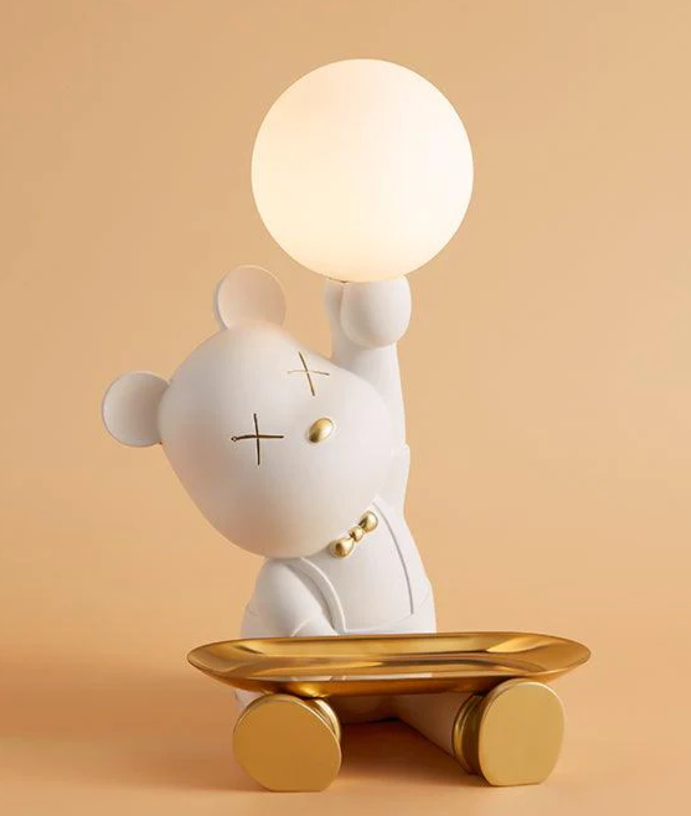 暴熊造型桌面檯燈