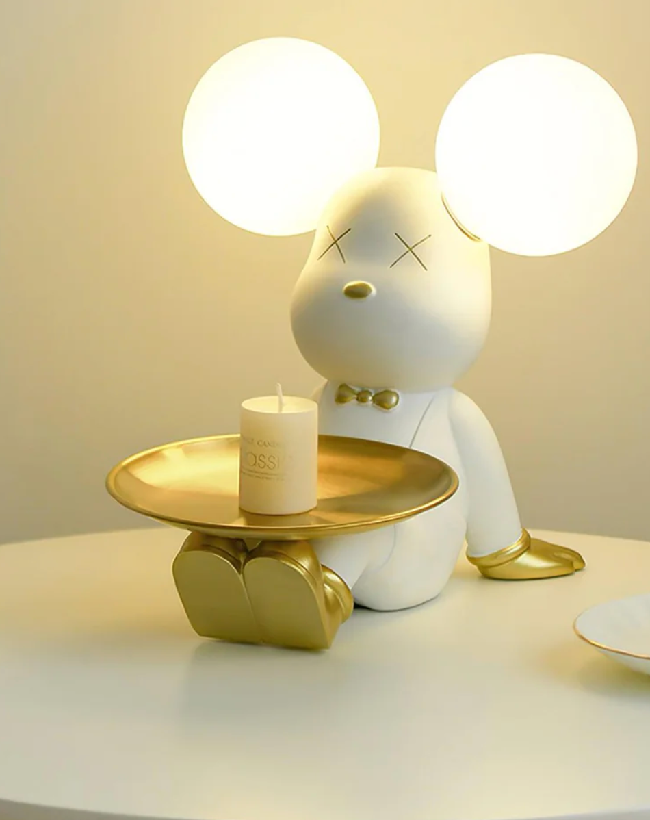 暴熊造型桌面檯燈