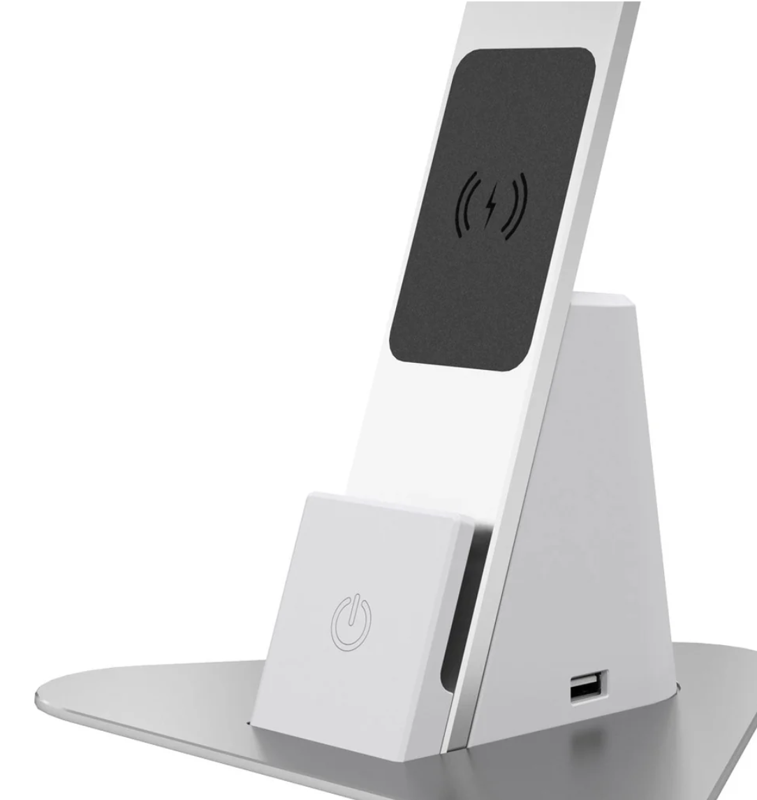 布魯克林AURA LED檯燈（支援無線Qi™充電）