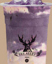 紫薯噗哩黑糖鹿丸鮮奶