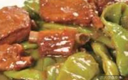 排骨燉油豆角