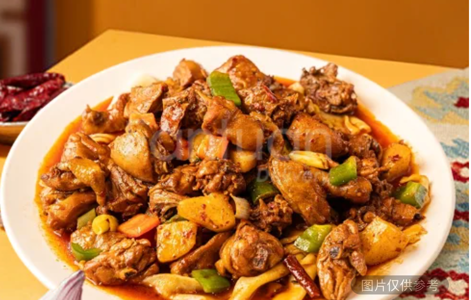 達阪城無骨大盤雞 大份