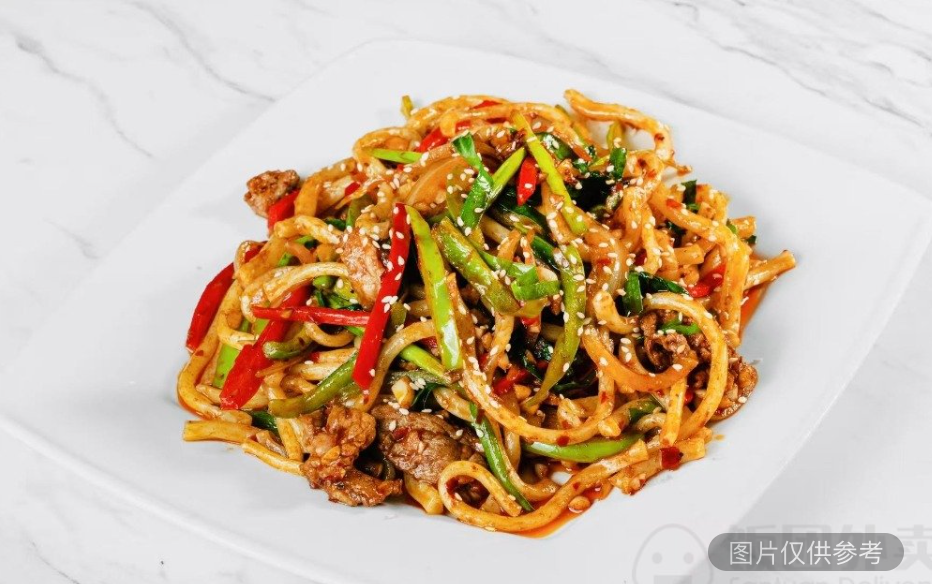 傑克遜二節子乾炒麵