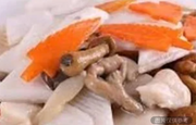 菌菇炒山藥