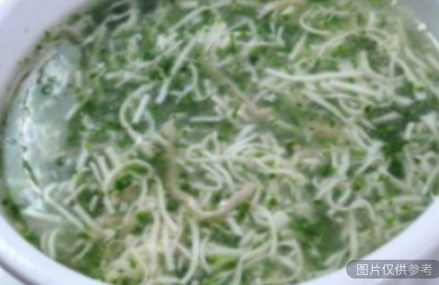 芥菜肉絲豆腐羹