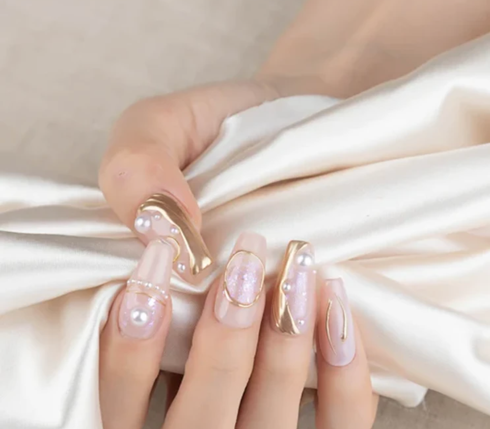 紐約 女媧穿戴甲 人魚公主  粉紅色