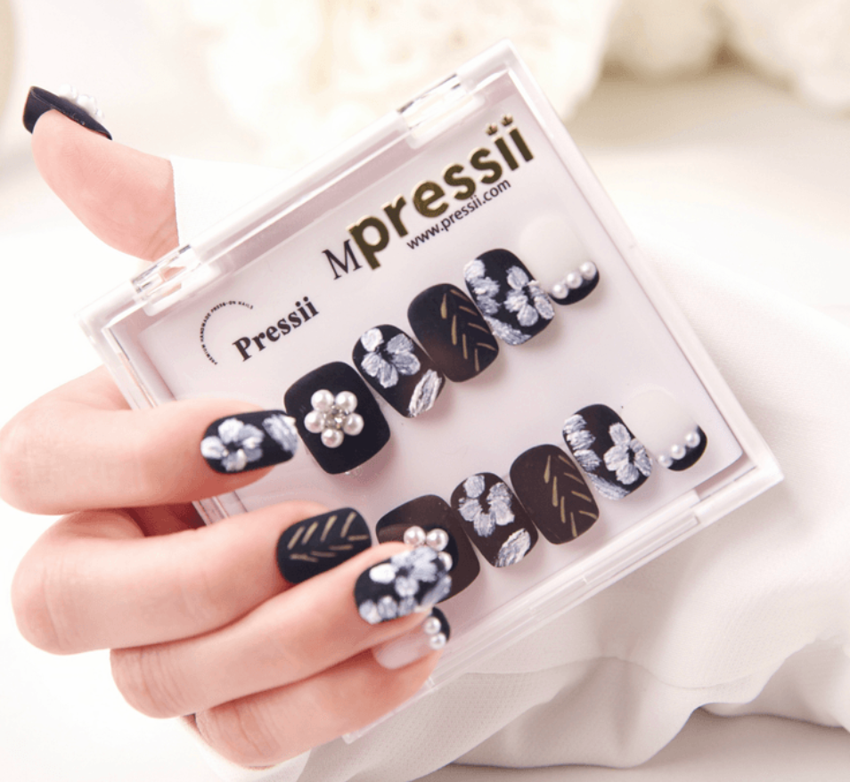 Pressii 手工穿戴甲 L 珍珠夫人套裝 55g/盒