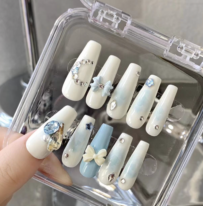 海鹽氣泡穿戴甲【超長T